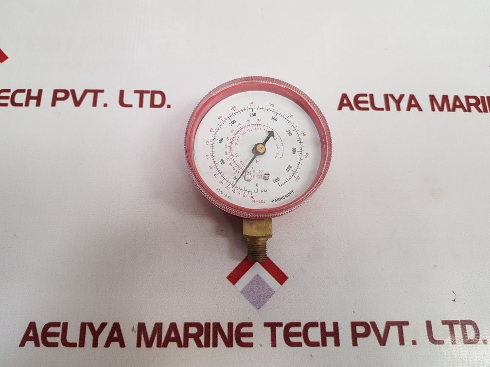 Ashcroft R-502 Pressure Psi Gauge 9570-01G