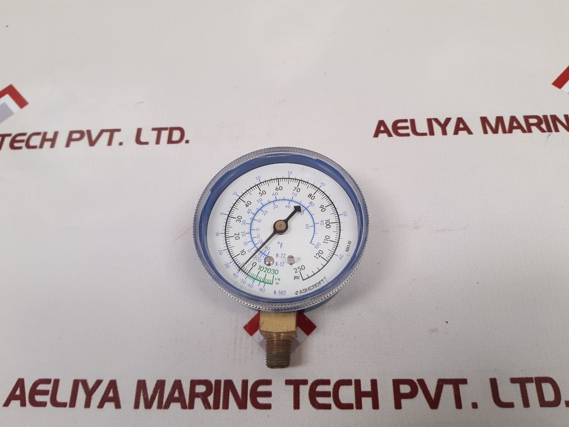 Ashcroft R-502 Pressure Gauge 9263-02