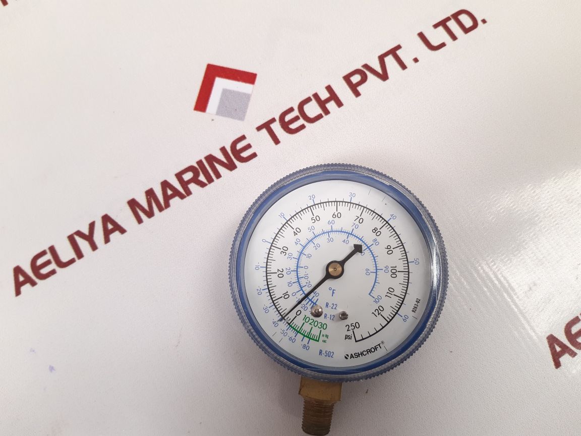 Ashcroft R-502 Pressure Gauge 9263-02