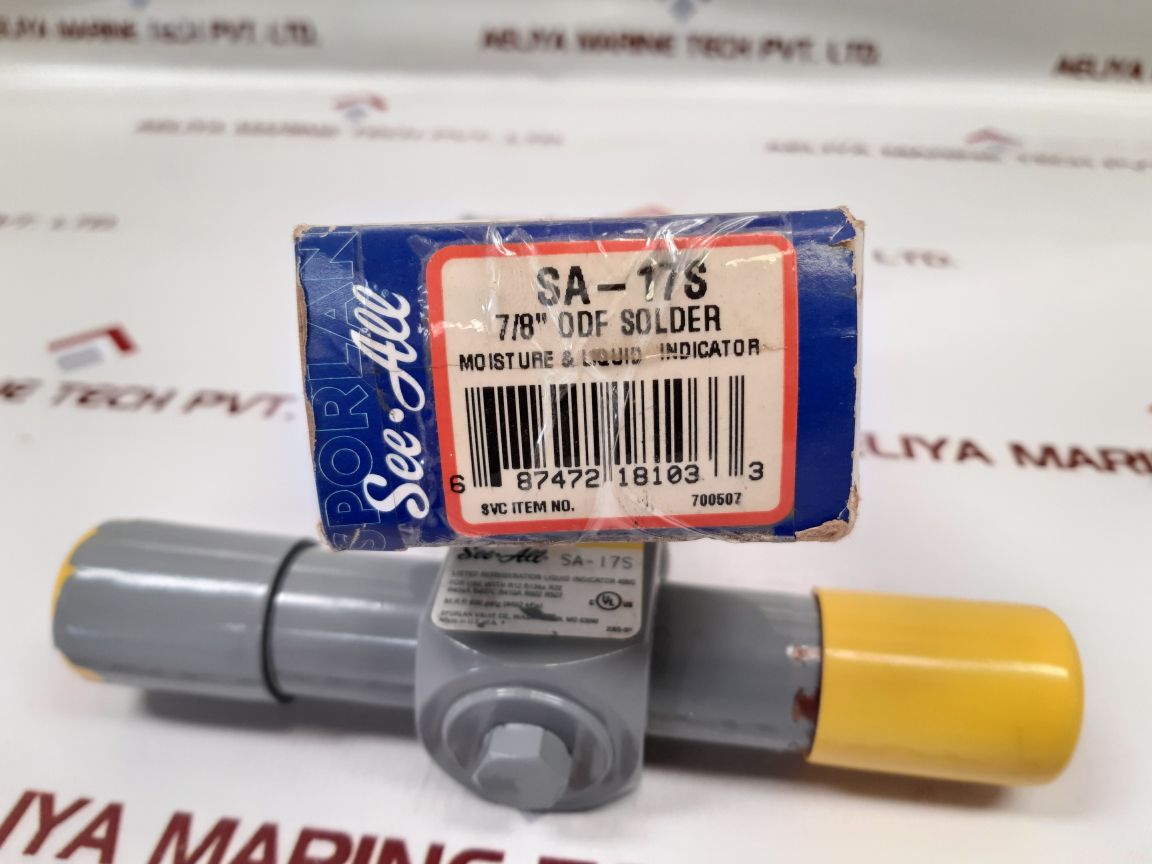 Sporlan Sa-17S Moisture & Liquid Indicator