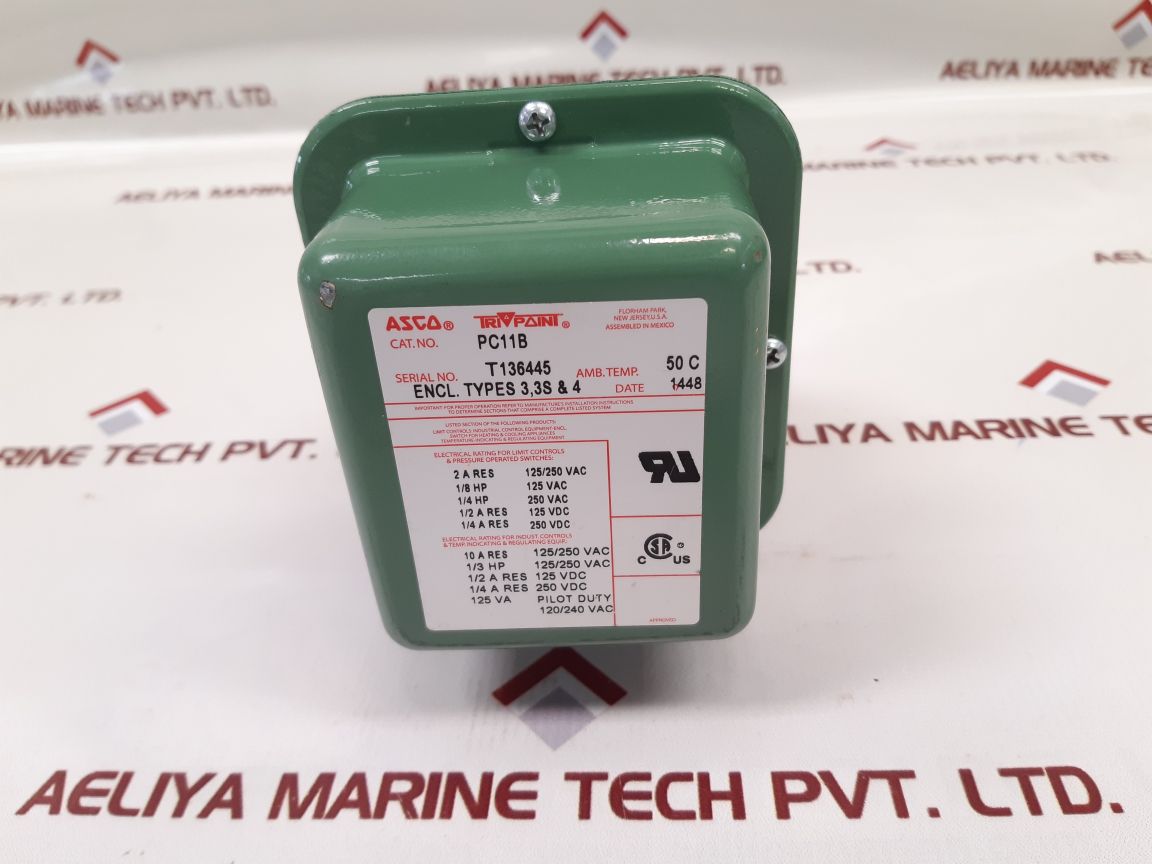Asco Pc11B Pressure Switch New