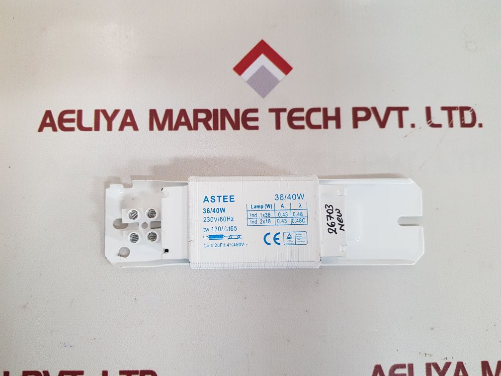 Astee 36/40w switch start ballast
