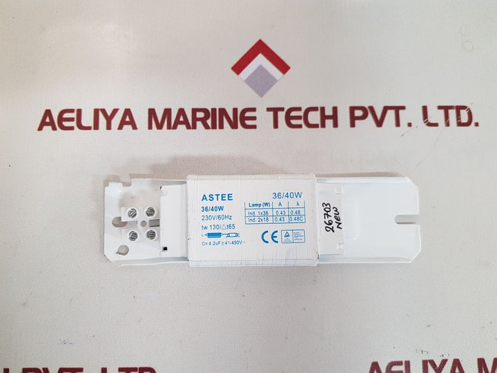 Astee 36/40w switch start ballast