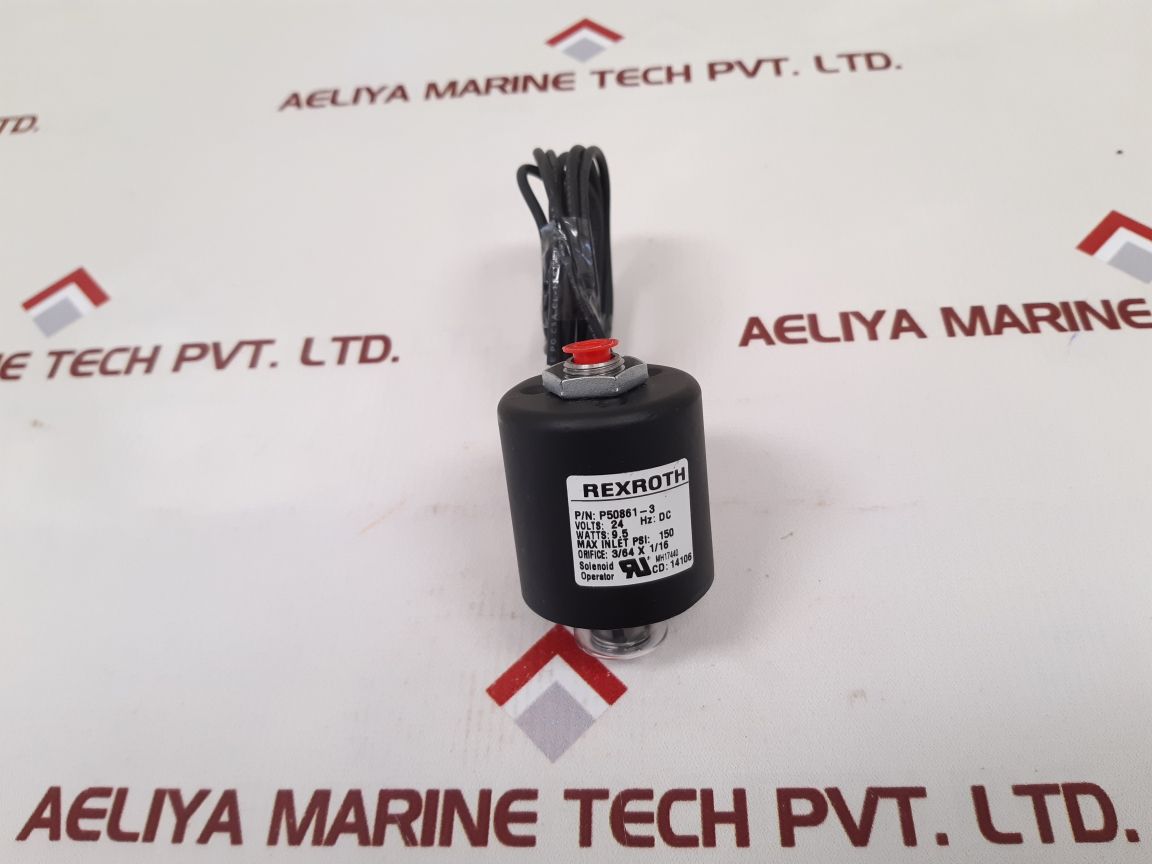 Rexroth P50861-3 Solenoid Operator Valve Coil