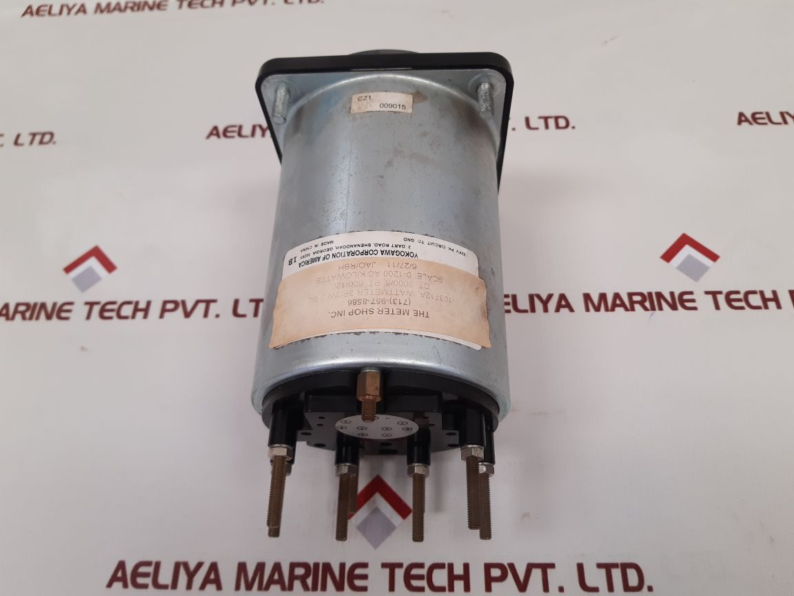 Yokogawa 103712A Meter 0-1200 Ac Kilowatts