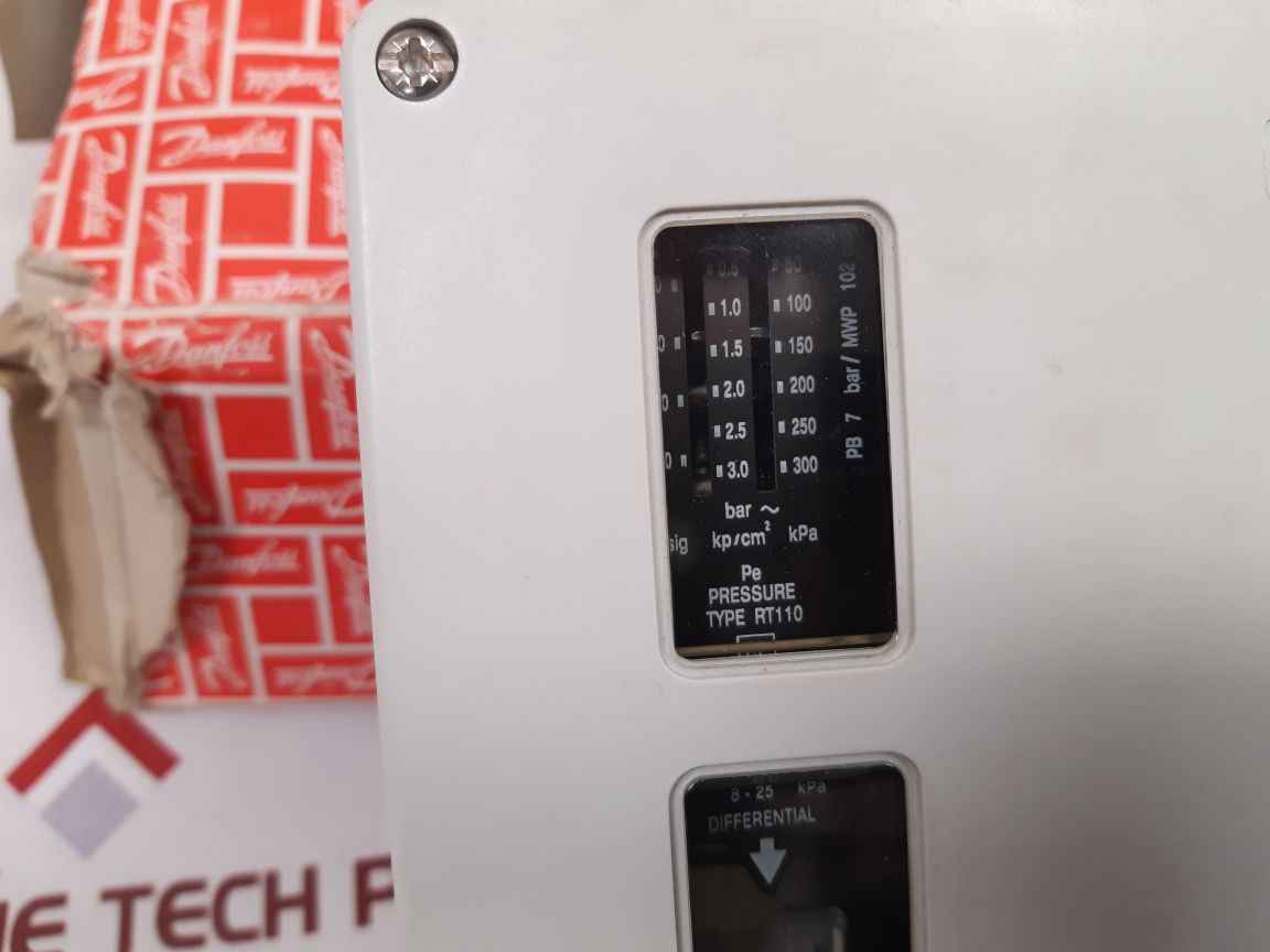 Danfoss Rt110 Differential Pressure Switch