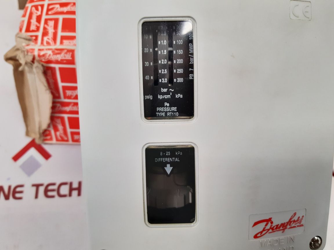 Danfoss Rt110 Differential Pressure Switch