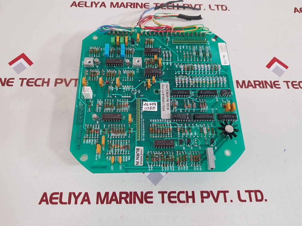 Saab marine 9150021-702a pcb card pb103
