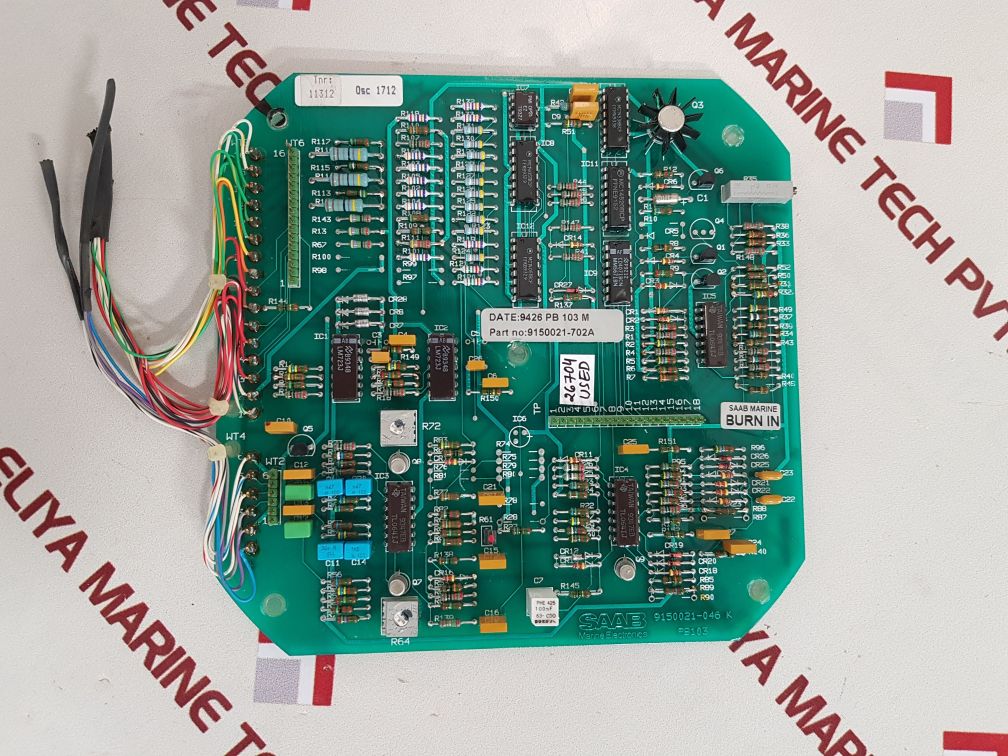 Saab marine 9150021-702a pcb card pb103
