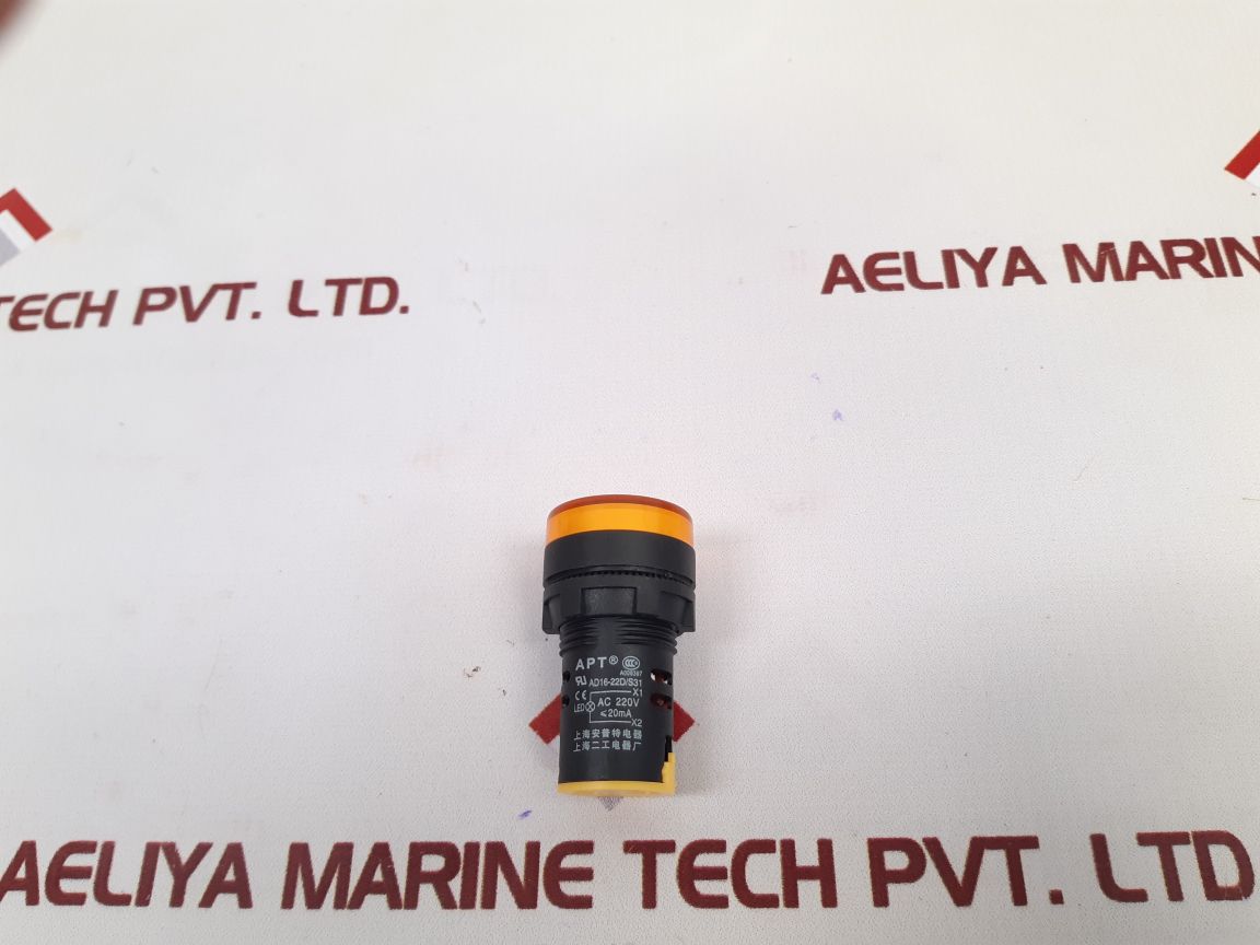Apt Ad16-22D/S31 Led Indicator Yellow Light
