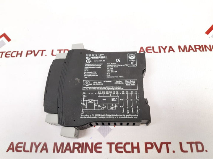 Schmersal Srb 301St-24V Safety Monitoring Relay