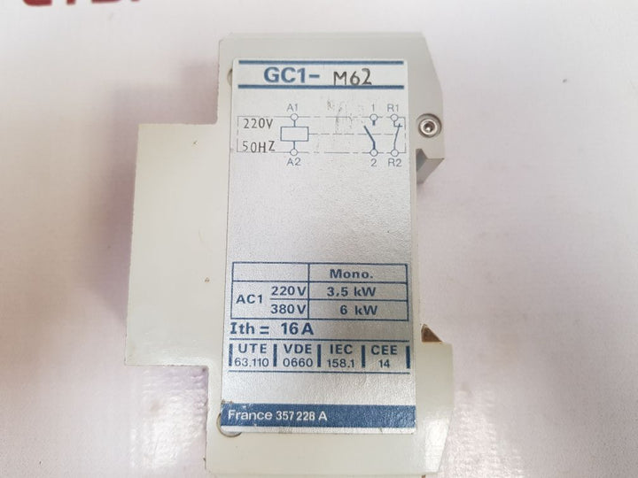 Telemecanique Gc1-m62 Contactor