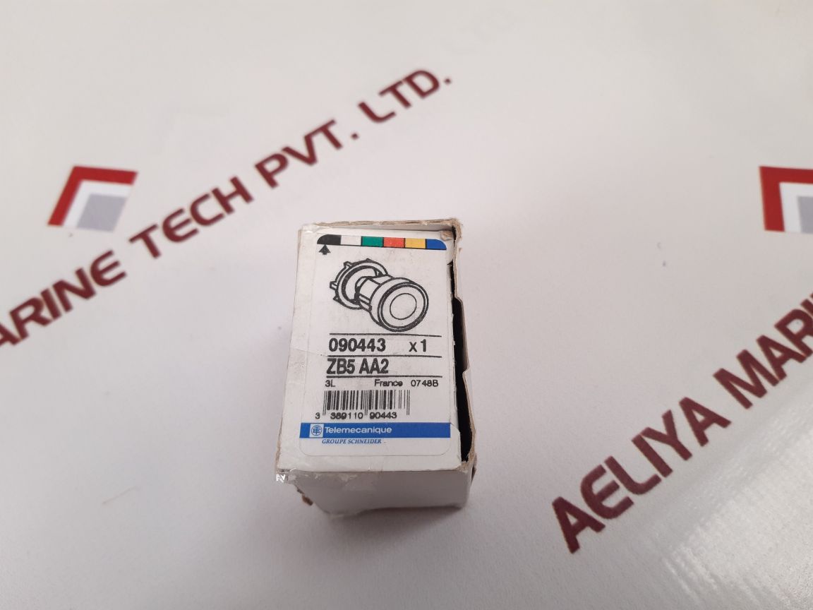 Telemecanique Zb5Aa2 Black Pushbutton