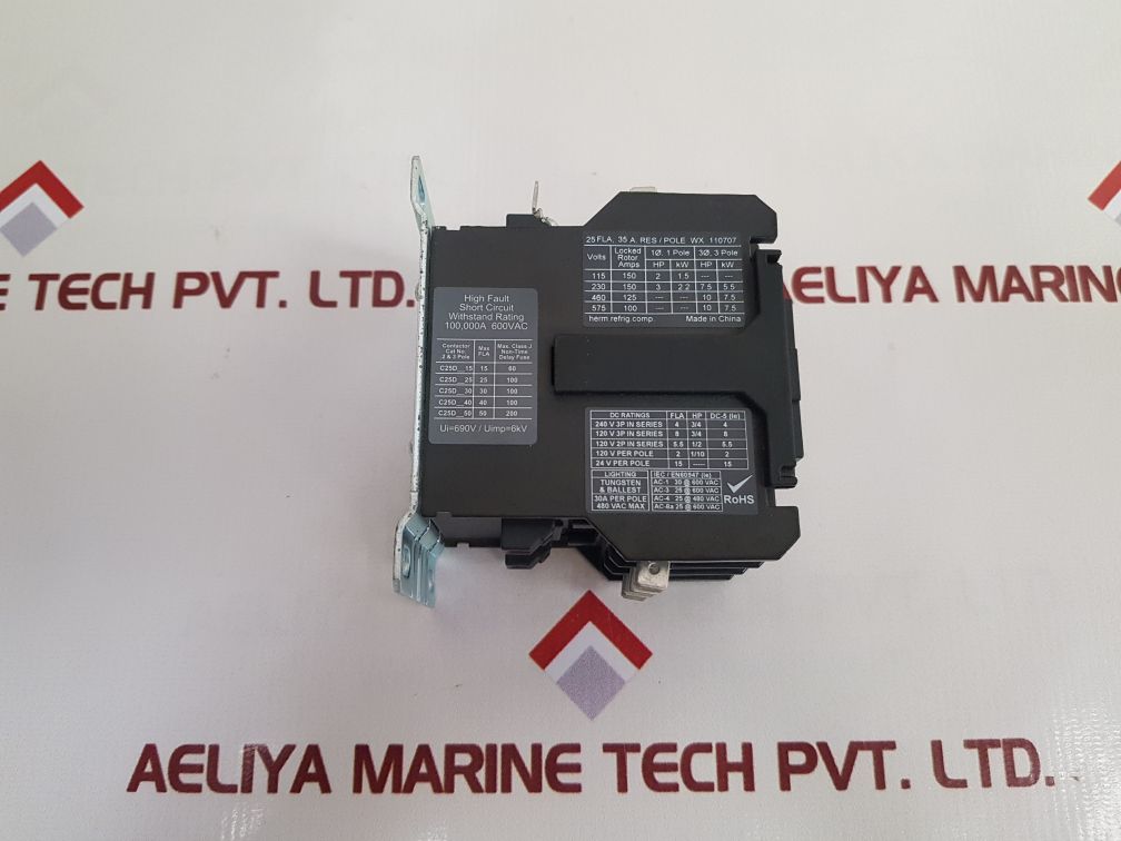 Cutler-hammer/Eaton C25Dnf325A Contactor Series D1