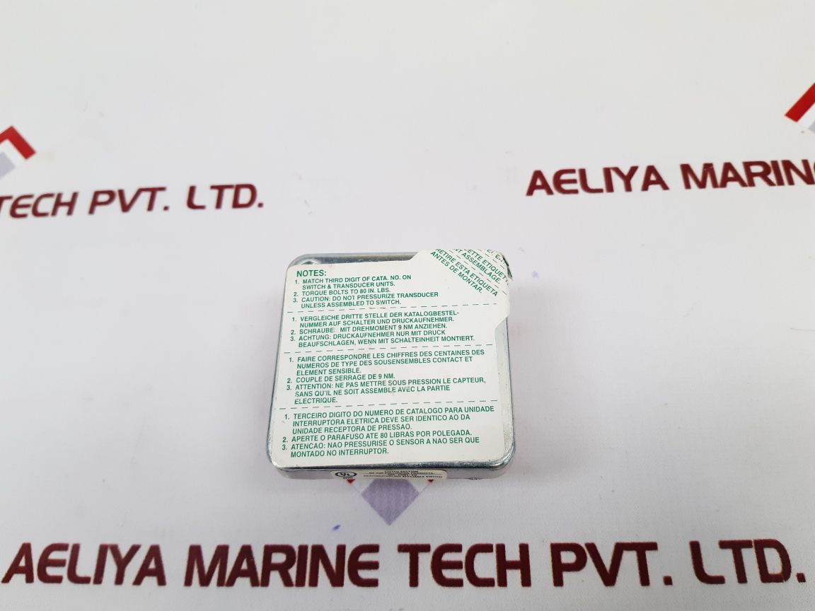 Asco Rf10A11 Pressure Switch