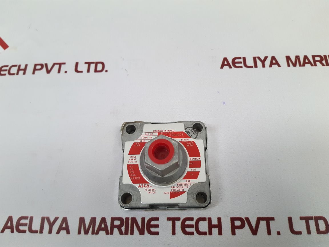 Asco Rf10A11 Pressure Switch