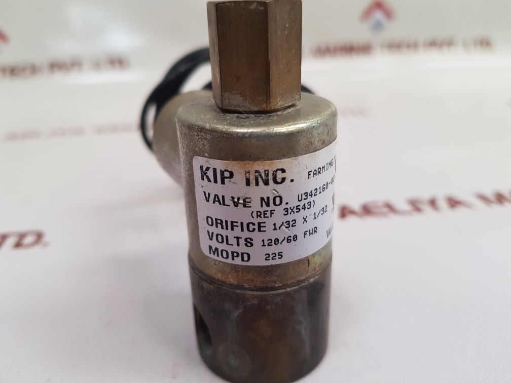 Kip U3421600241 Valve Aeliya Marine Tech