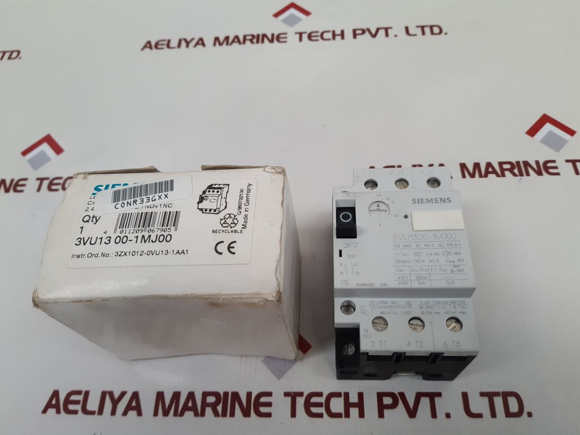 Siemens 3Vu1300-1Mj00 Circuit Breaker