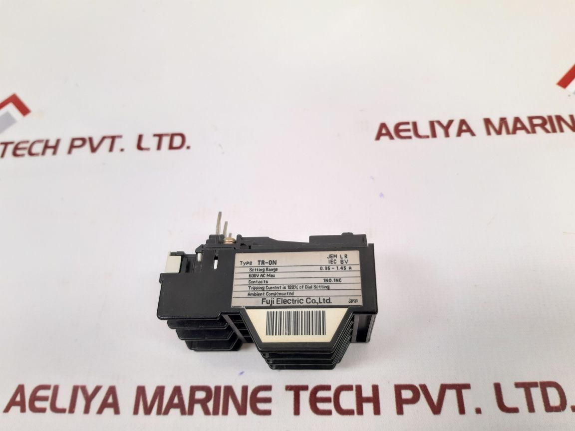 Fuji Electric Tr-on Thermal Overload Relay 0.95-1.45A