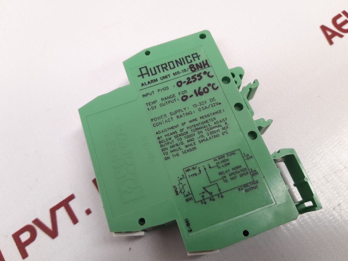 Autronica mr-16/bnh alarm unit