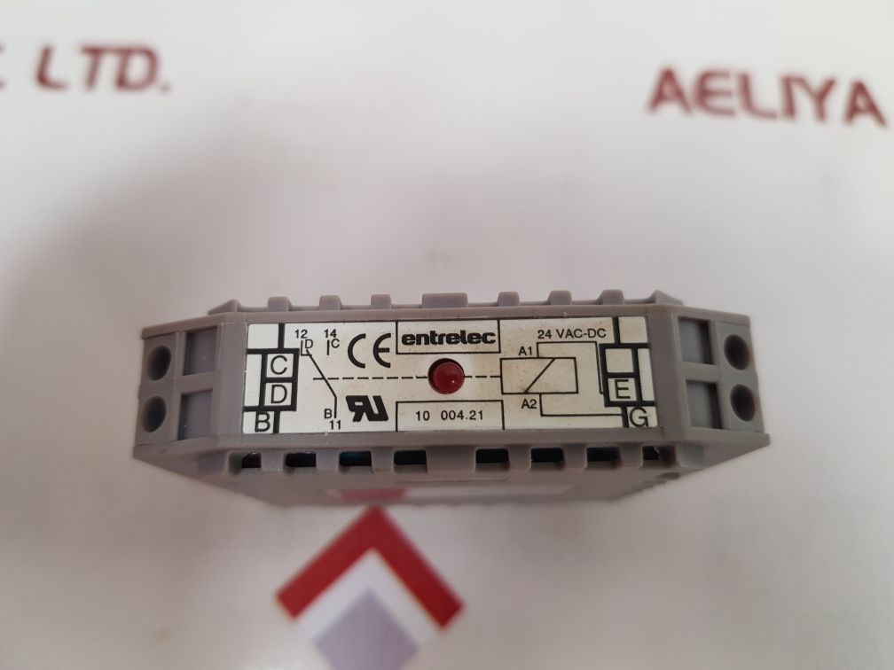 Entrelec 10 004.21 relay interface module 