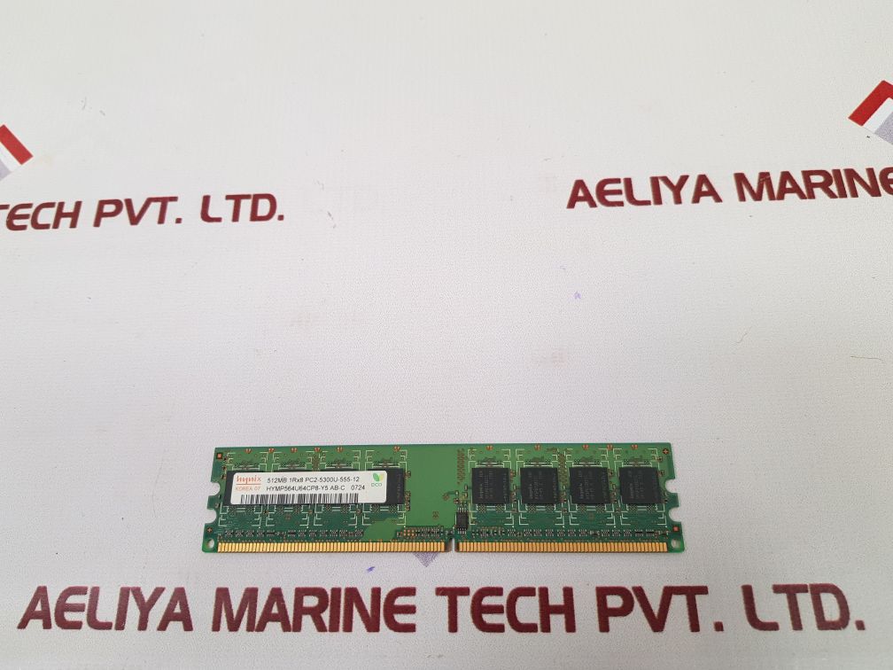 Hynix hymp564u64cp8-y5 ab-c ram memory module pc2-5300u-555-12