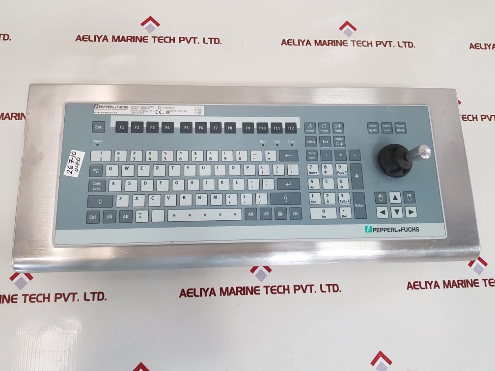 Pepperl+fuchs exta2-e-f-k6-us-u-1.8 keyboard with joystick