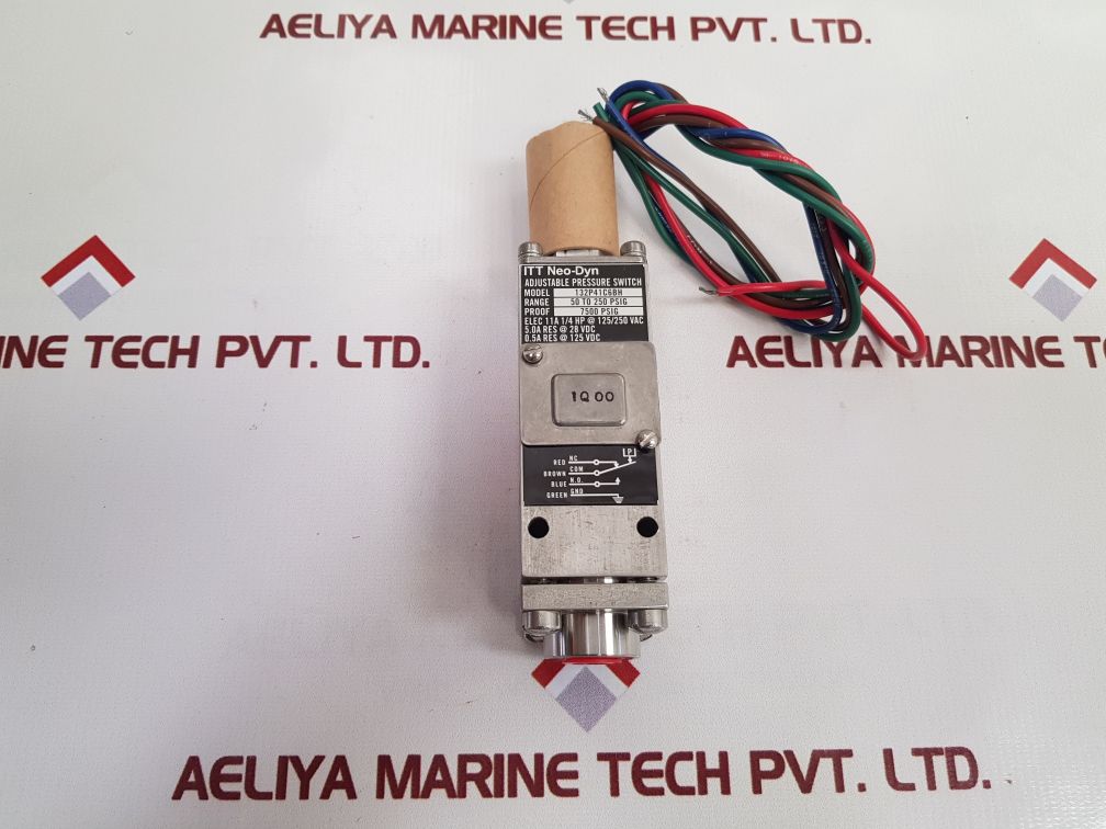 Itt Neo-dyn 132P41C6Bh Pressure Switch