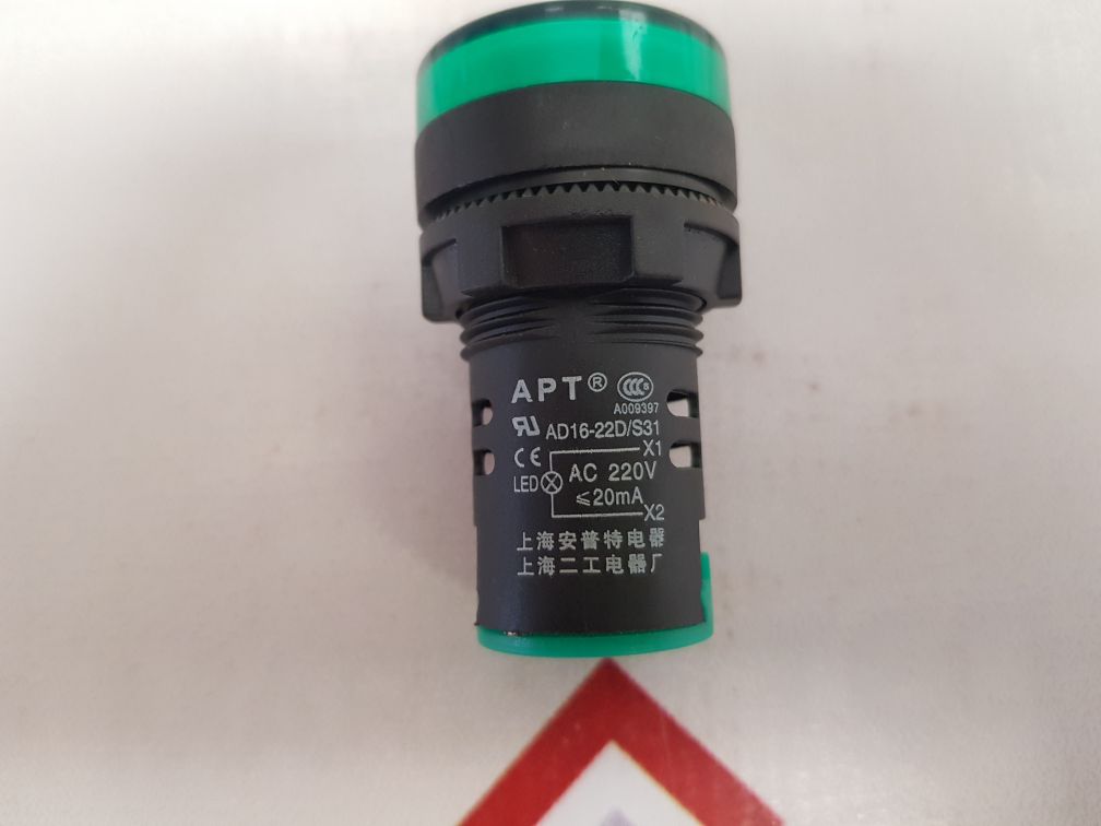 Apt Ad16-22D/S31 Green Light Led Indicator Signal Light Lamp