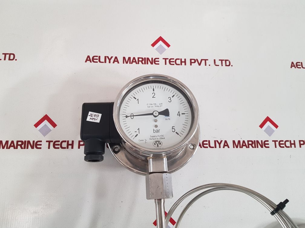 Teck skotselv it 316/316-420 bar gauge