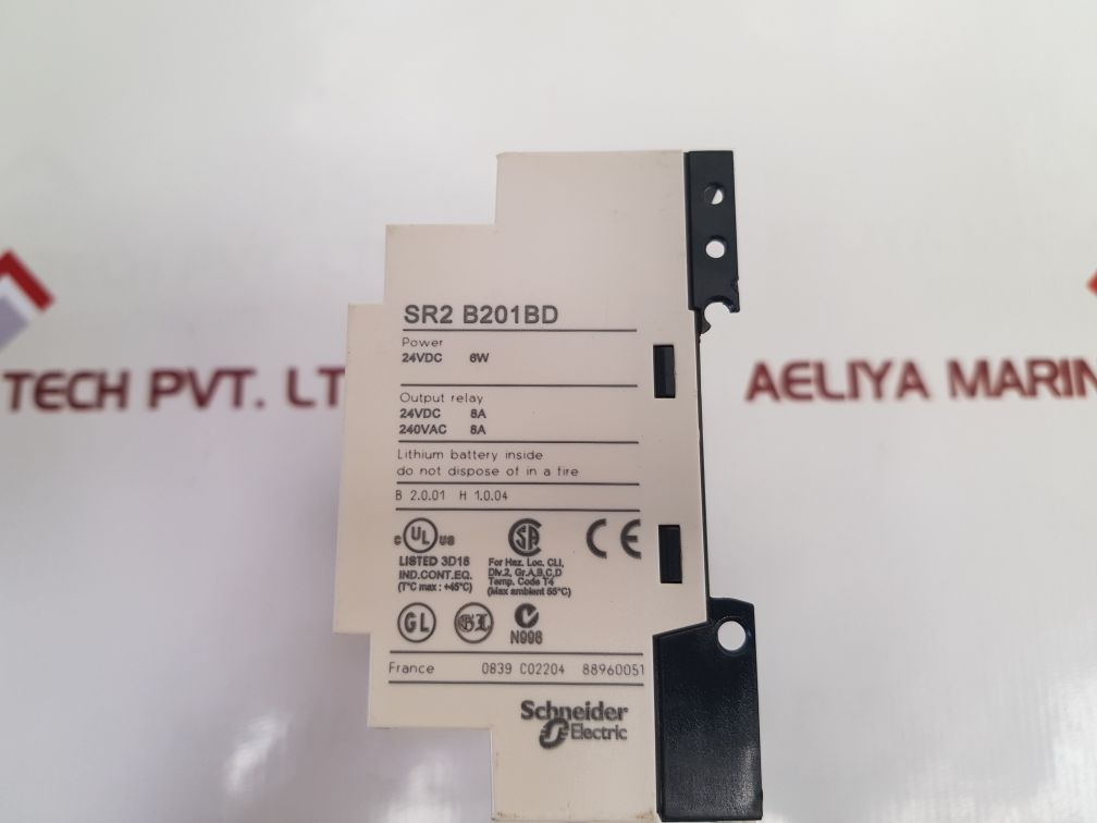 Telemecanique Schneider Electric Sr2 B201Bd Output Relay