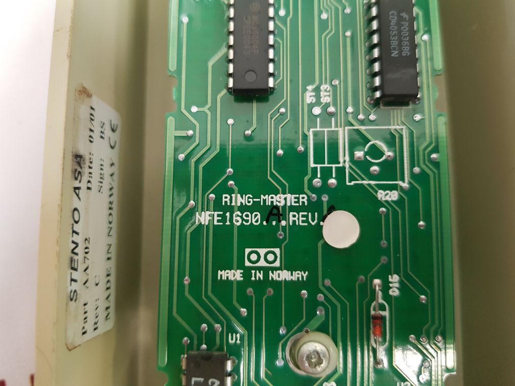 Zenitel Aa702 Wall Master Station With Display Aa702R