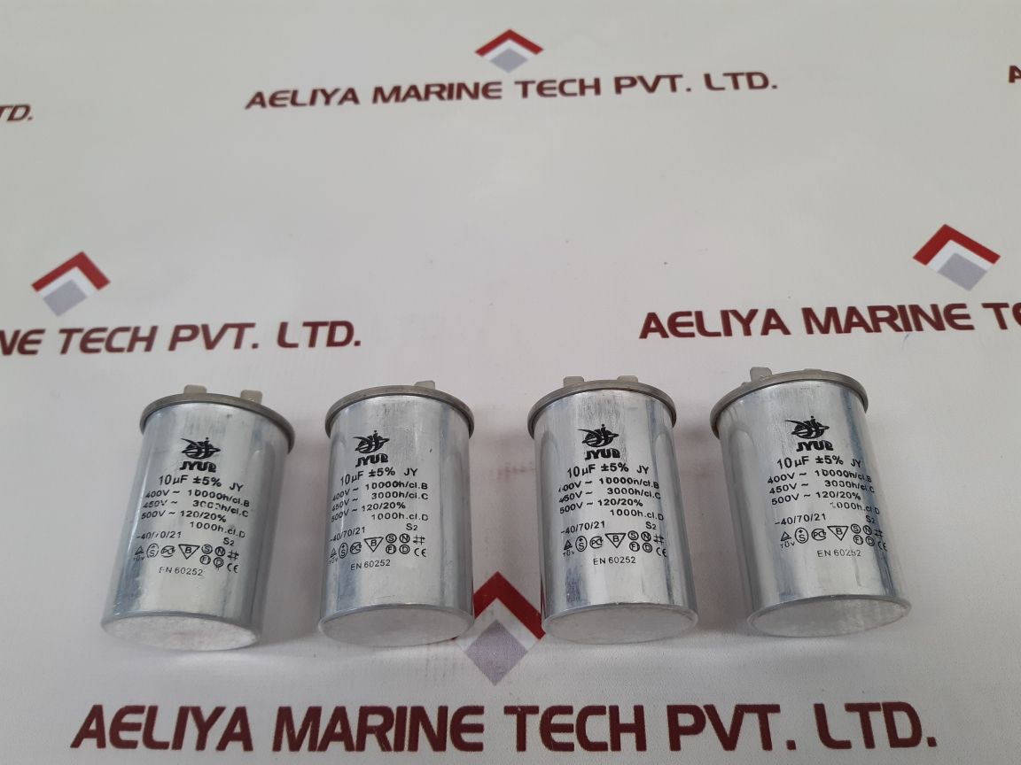 Jyue 10µF ±5% Jy Water Pump Motor Capacitor
