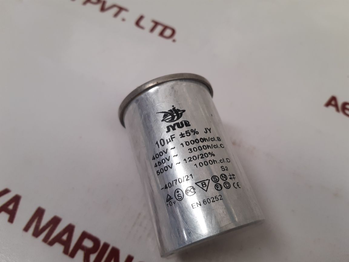 Jyue 10µF ±5% Jy Water Pump Motor Capacitor
