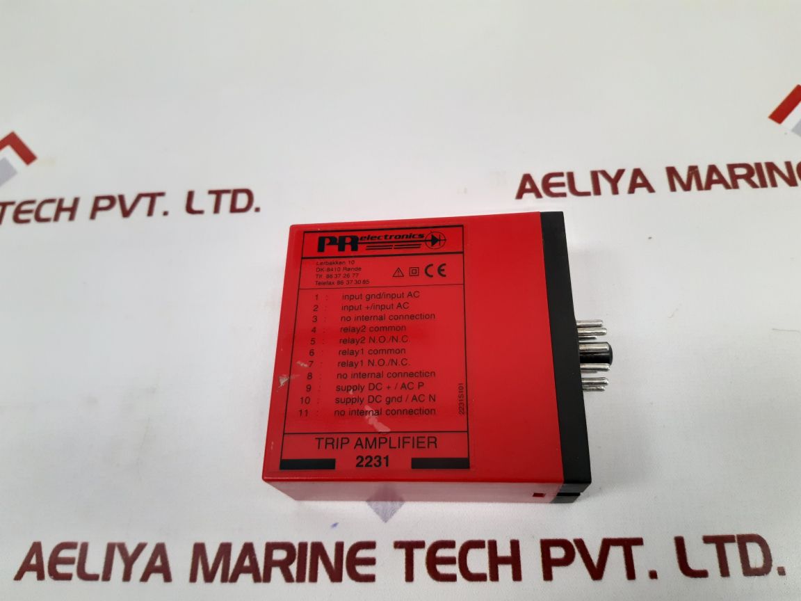 Pr Electronics 2231/2231D Trip Amplifier 2231S101