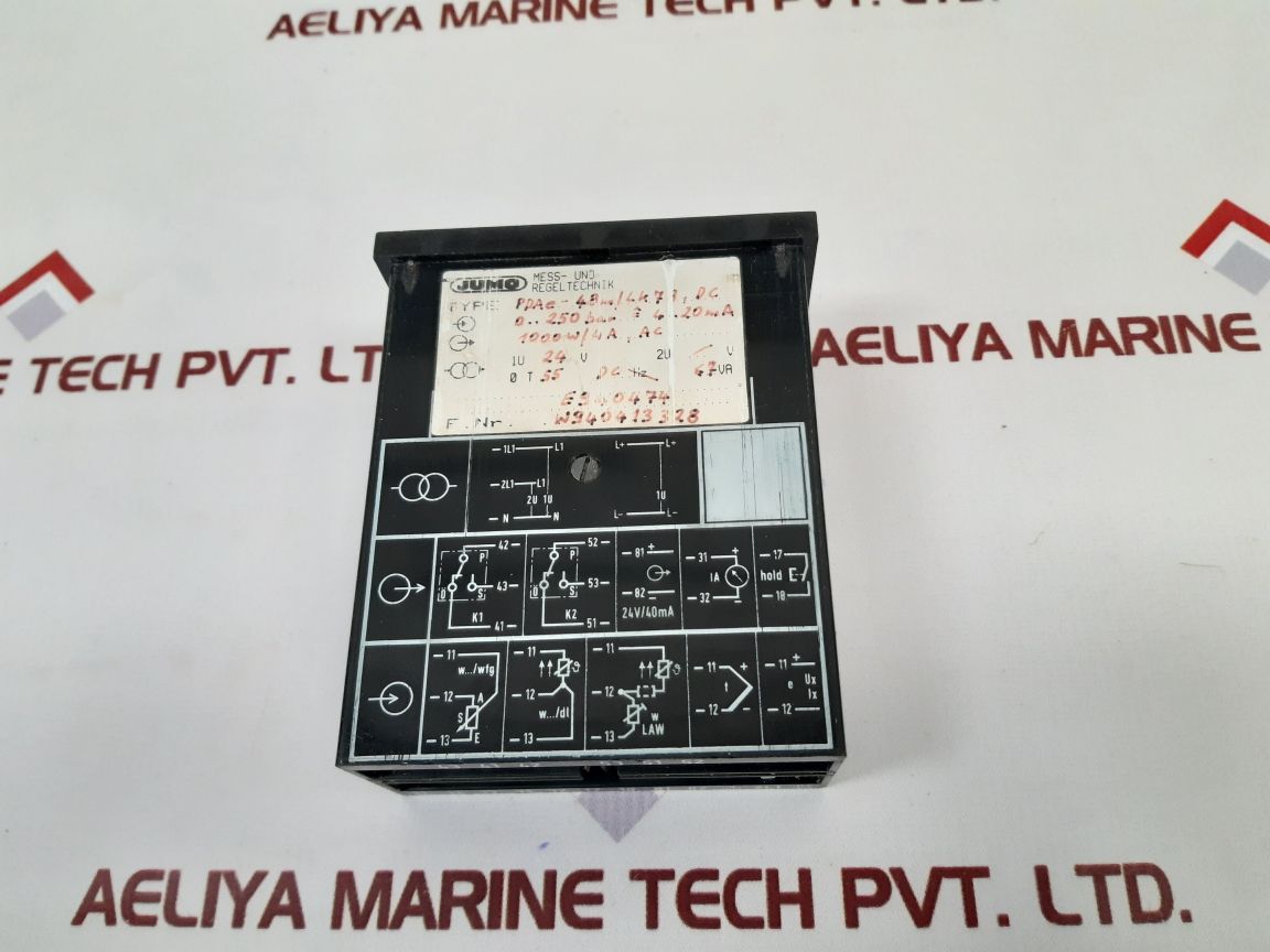 Jumo Pdae-48M/Lk78,Dc Rpm Meter