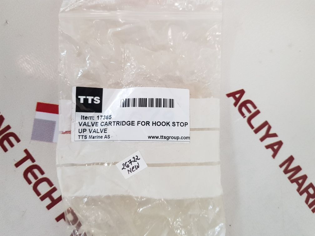 Tts 17385 valve cartridge for hook stop New