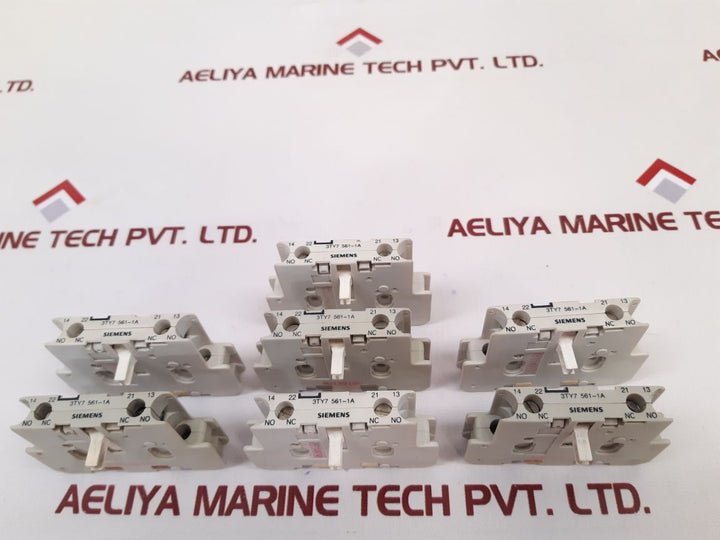 Siemens 3Ty7 561-1A Auxilary Contact Used