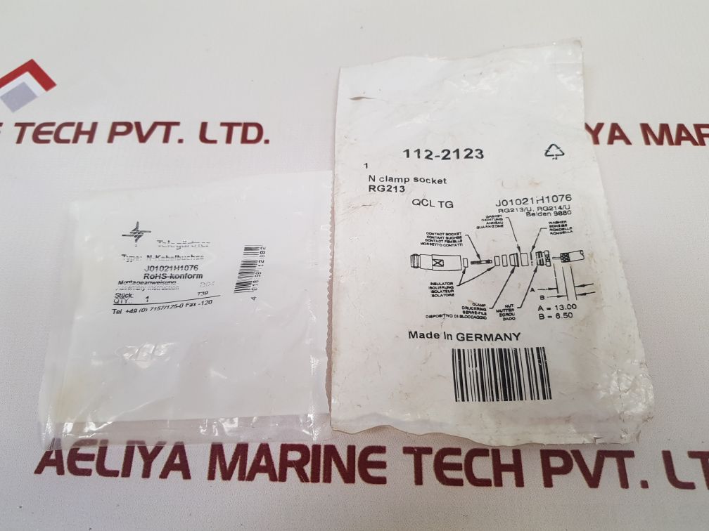 Telegartner J01021H1076 N Clamp Socket