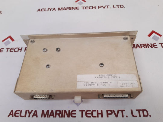 113873-3 Pedestal Control Unit 112479-5