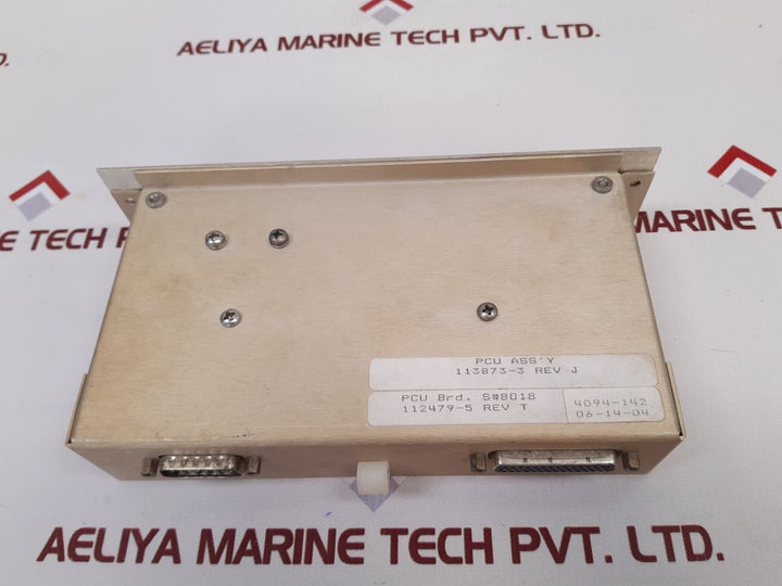 113873-3 Pedestal Control Unit 112479-5