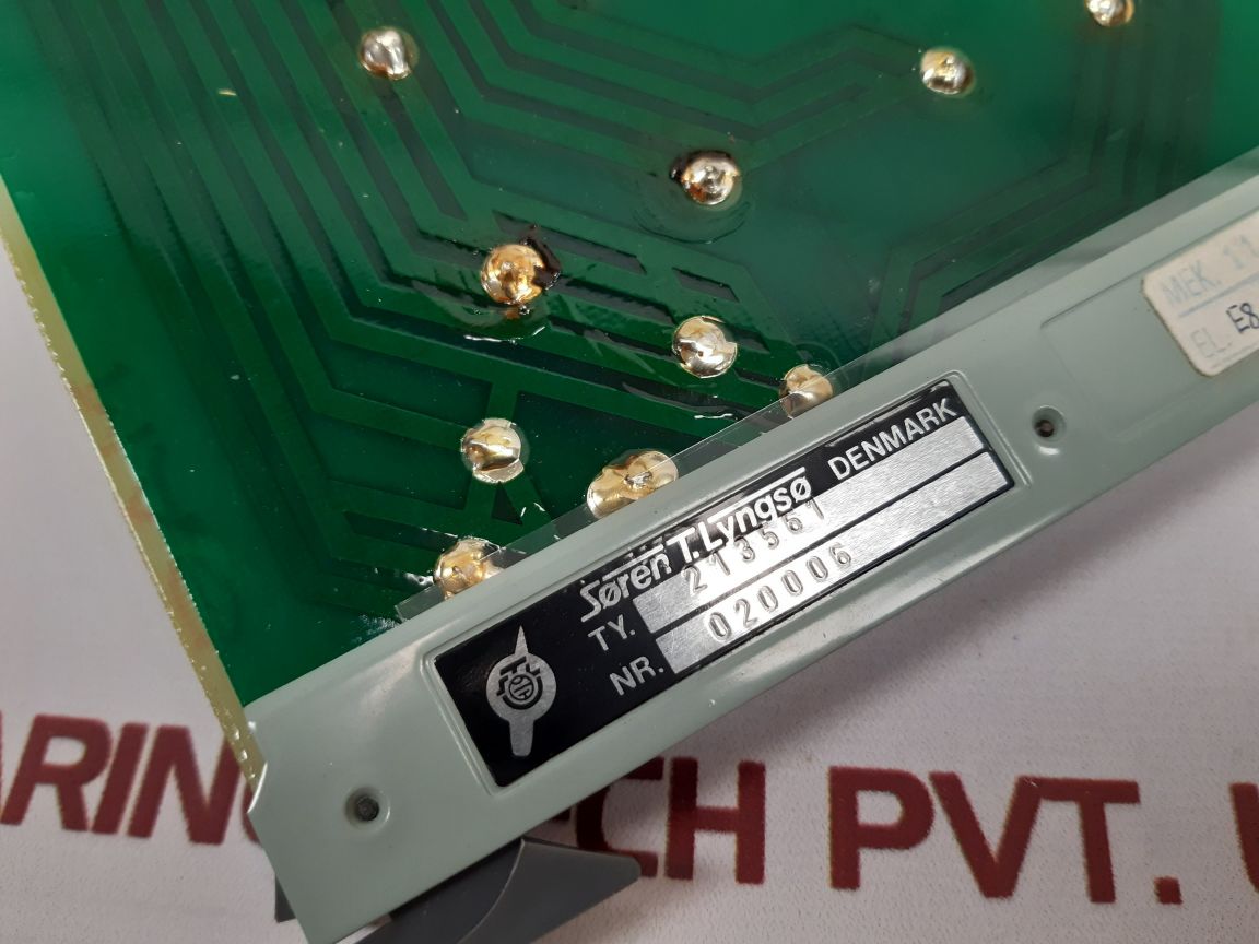 Soren T. Lyngso 213561 Pcb Card New