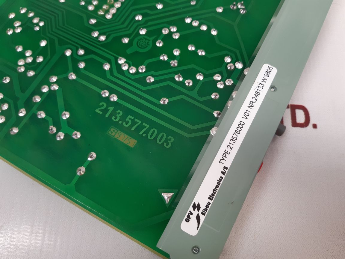 Elbau Electronic 213576000 V01 Pcb Card
