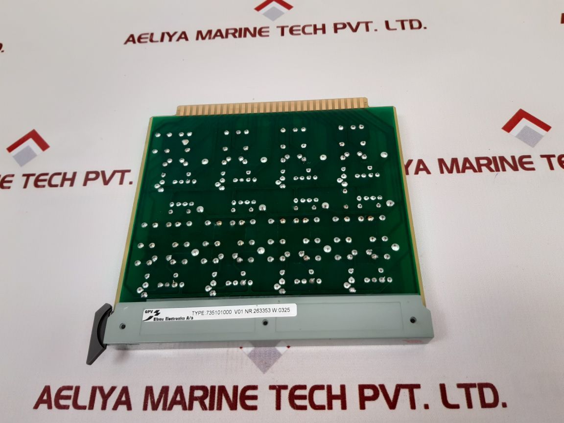 Gpv Elbau Electronics 735101000 V01 Pcb Card