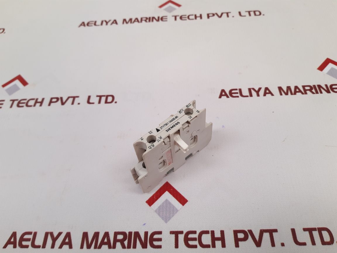 Siemens 3Ty7561-1Aa00-8K Auxiliary Contact Block