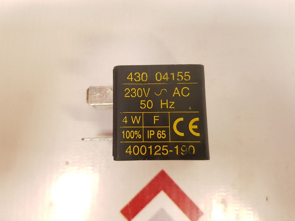 430 04155 Solenoid Coil 400125-190