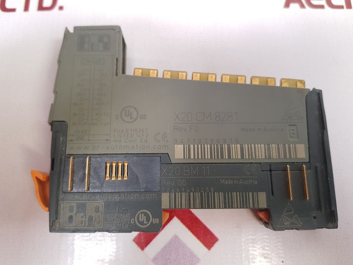 B&R X20 Cm 8281 I/O Module