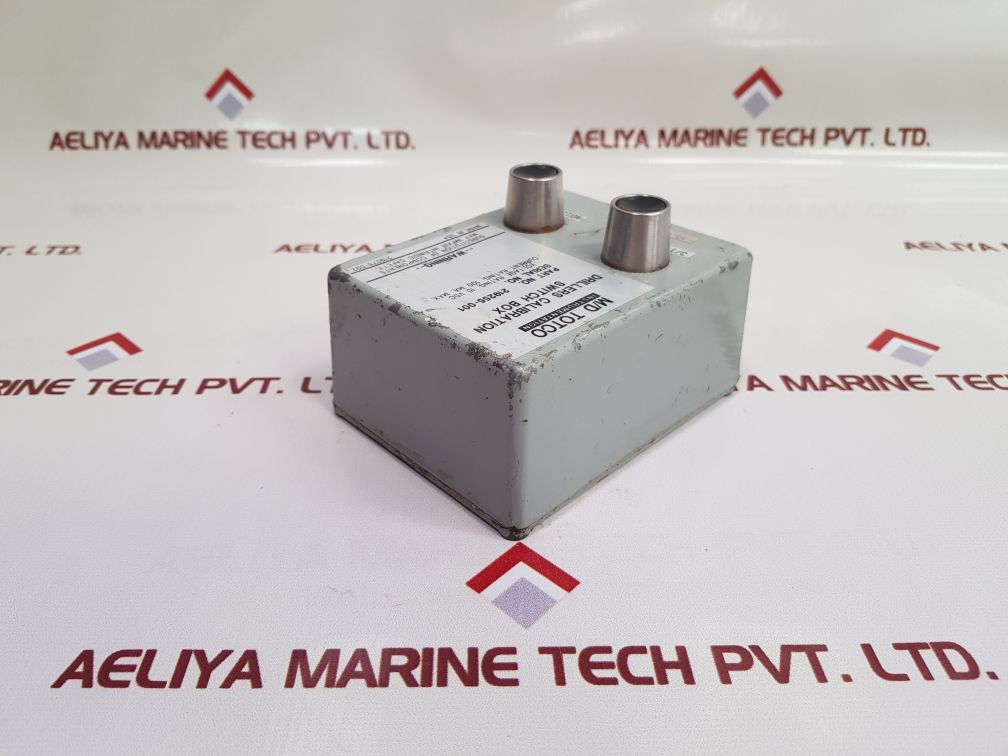 M/D Totco 219255-001 Drillers Calibration Switch Box