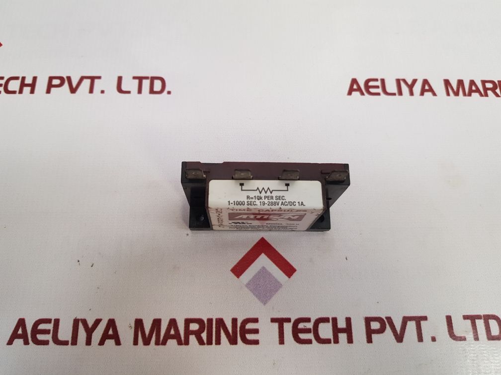 Artisan 438U Time Capsule Solid State Time Delay Relay Used