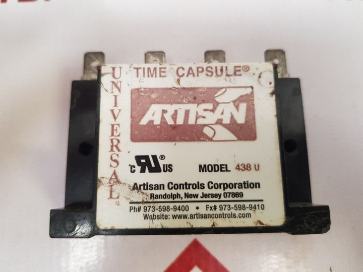 Artisan 438U Time Capsule Solid State Time Delay Relay Used